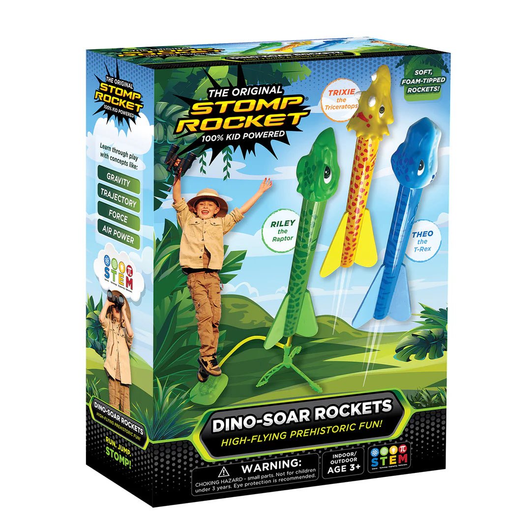 Dino - Soar Stomp Rocket - Sugar Babies Children's Boutique/Meg's Shoppe