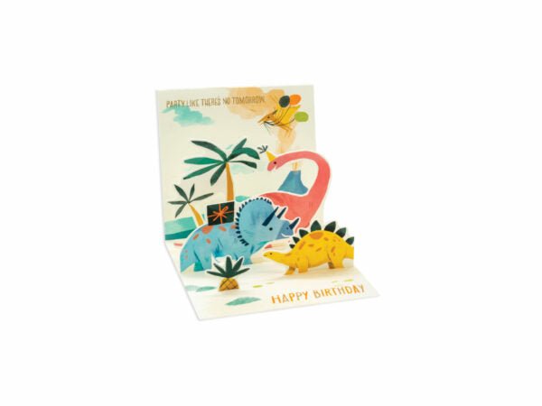 Dinosaurs Greeting Card Paper Goods Up With Paper
