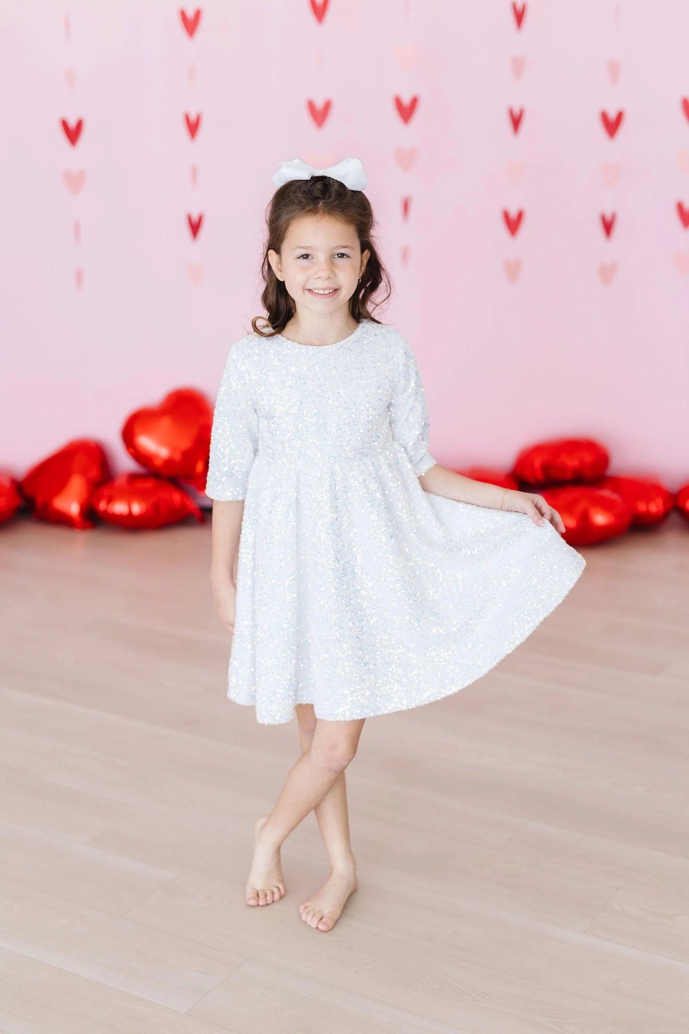 Disco Sequin Dress Girls Occasion Dresses Mila & Rose