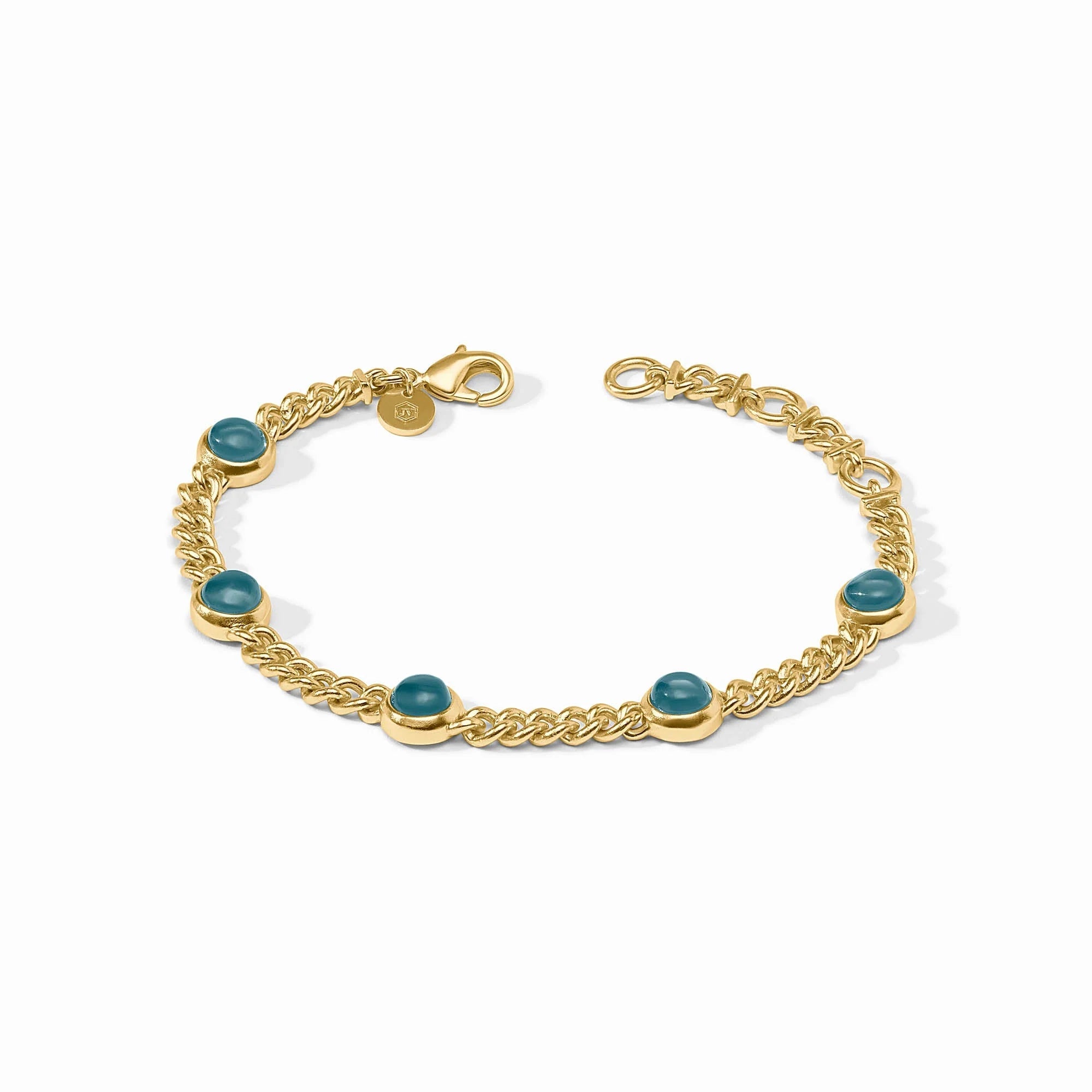 Dolce Delicate Bracelet - Iridescent Montana Blue Bracelets Julie Vos