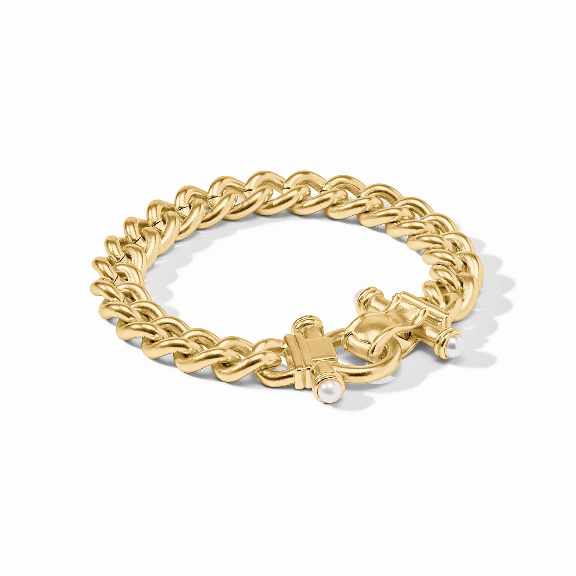 Dolce Demi Link Bracelet - Pearl Bracelets Julie Vos