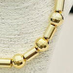 Dot-N-Dash Necklace - Gold TWO FORTY TWO