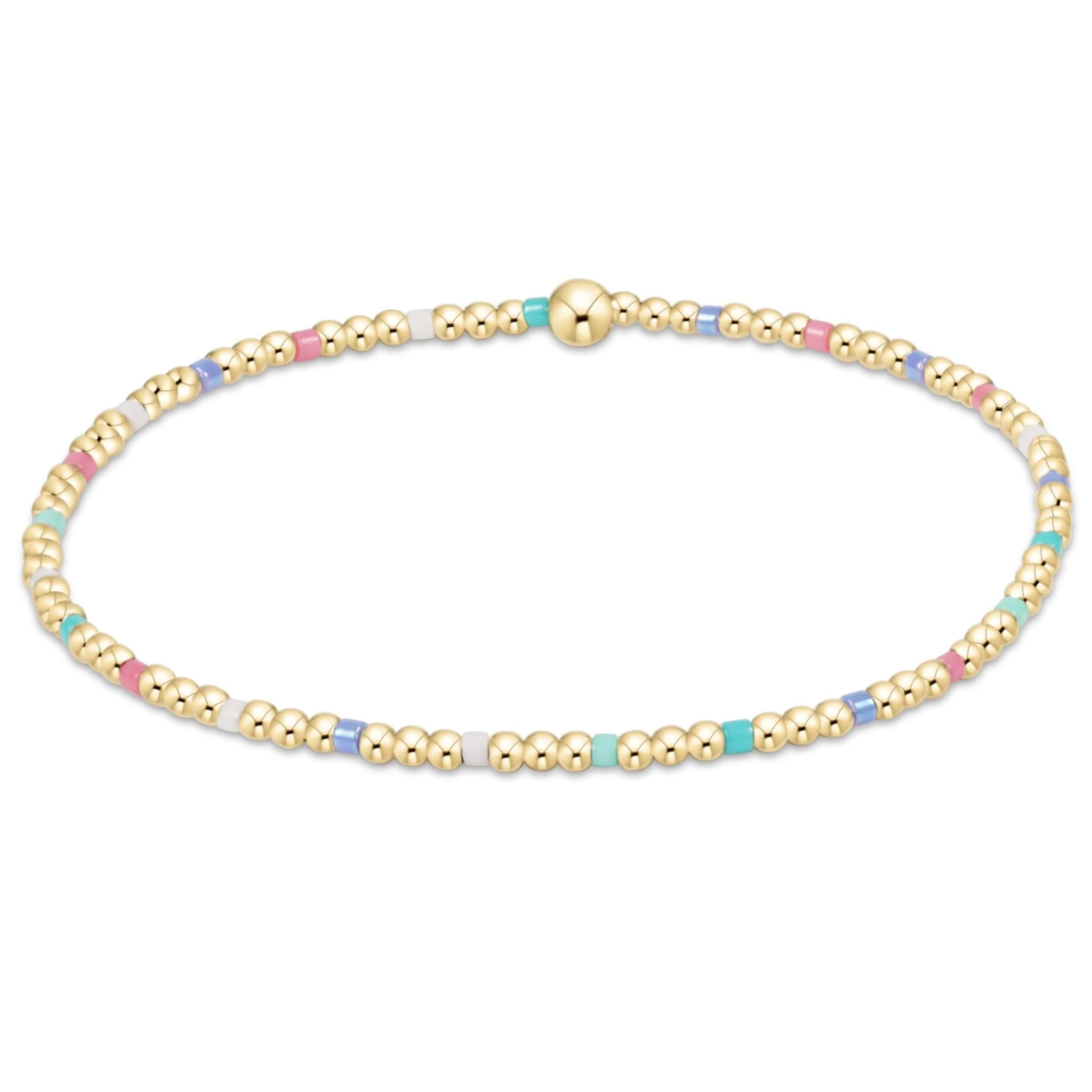 egirl Hope Sincerity Pattern 2mm Bead Bracelet - Hot Mess Bracelets enewton