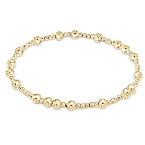egirl Hope Unwritten 4mm Bead Bracelet - Gold Bracelets enewton