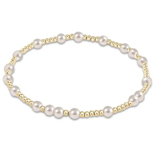 egirl Hope Unwritten 4mm Bead Bracelet - Pearl Bracelets enewton