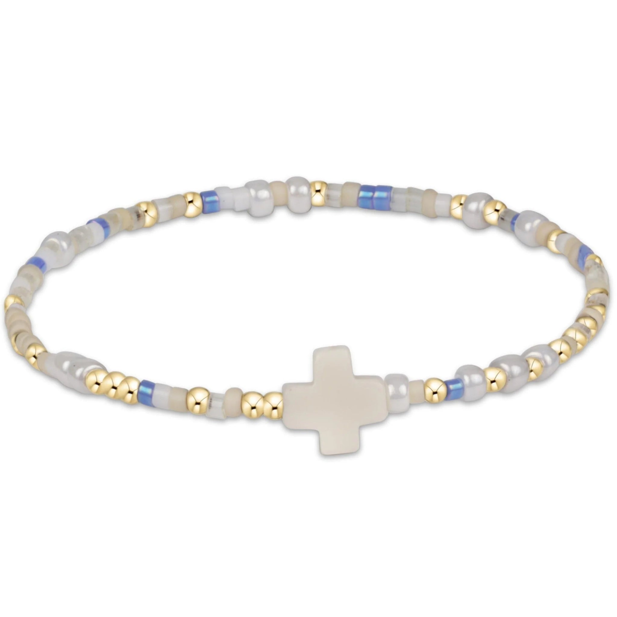 egirl Hope Unwritten Bracelet - Signature Cross Skinny Dippin' Bracelets enewton