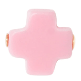 egirl Signature Cross 3mm Bead Bracelet - Pink Kids Jewelry enewton