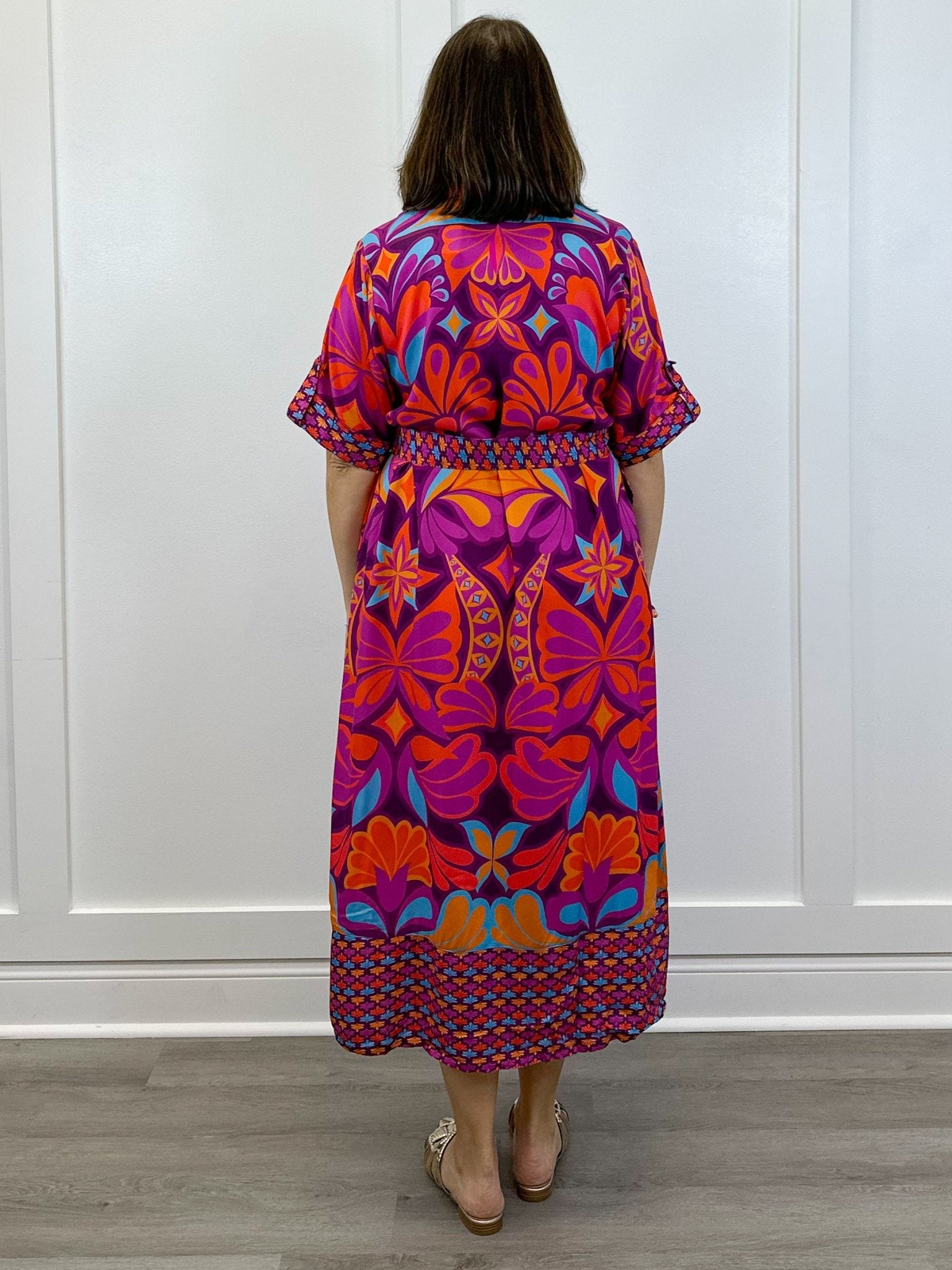 Elena Midi Dress Long Dresses Briton Court