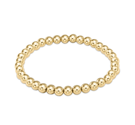 Extend Classic Gold 5mm Bead Bracelet Bracelets enewton