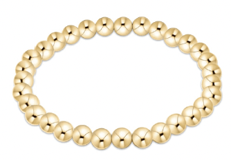 Extend Classic Gold 6mm Classic Gold Bead Bracelet Bracelets enewton