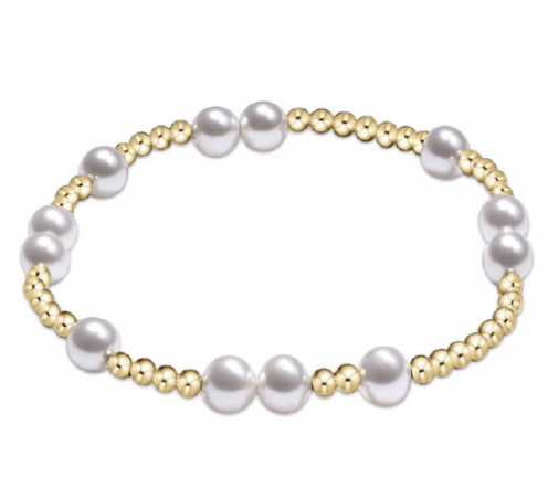 Extend Hope Unwritten 6mm Bead Bracelet - Pearl Bracelets enewton