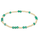 Extend Hope Unwritten Gemstone Bracelet - Green Onyx Bracelets enewton