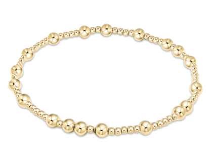 Extends - Hope Unwritten 4mm Bead Bracelet - Gold Bracelets enewton