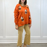 Fall Sparkle Sweatshirt Sweatshirts + Pullovers Mudpie