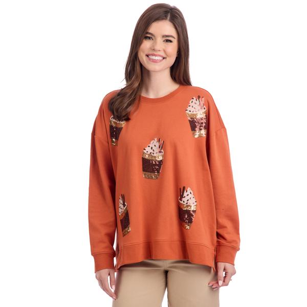 Fall Sparkle Sweatshirt Sweatshirts + Pullovers Mudpie