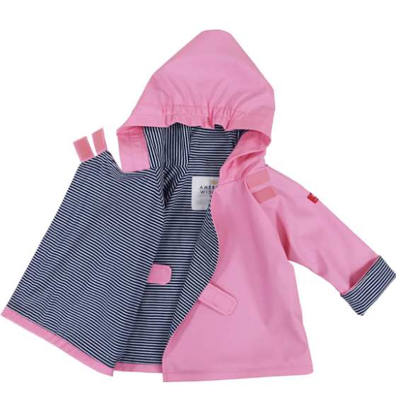 Favorite Rain Coat - Parfait Pink Girls Outerwear Widgeon