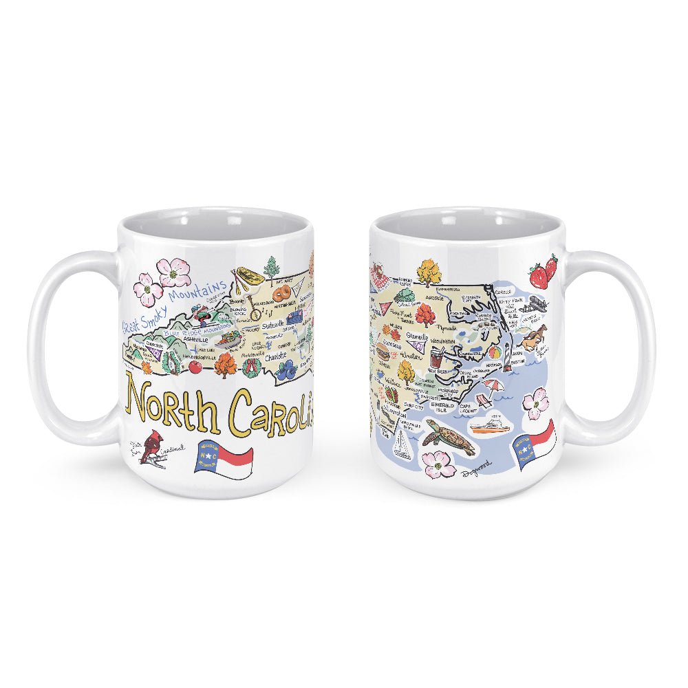 Fishkiss North Carolina Mug Kitchen + Entertaining Wet-It Swedish Treasures