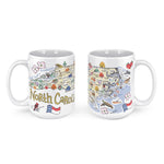 Fishkiss North Carolina Mug Kitchen + Entertaining Wet-It Swedish Treasures