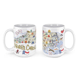 Fishkiss North Carolina Mug Kitchen + Entertaining Wet-It Swedish Treasures