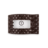 Flat Rectangle Hair Clip - Medium - Truly Taupe Quilted Hair Accessories Teleties