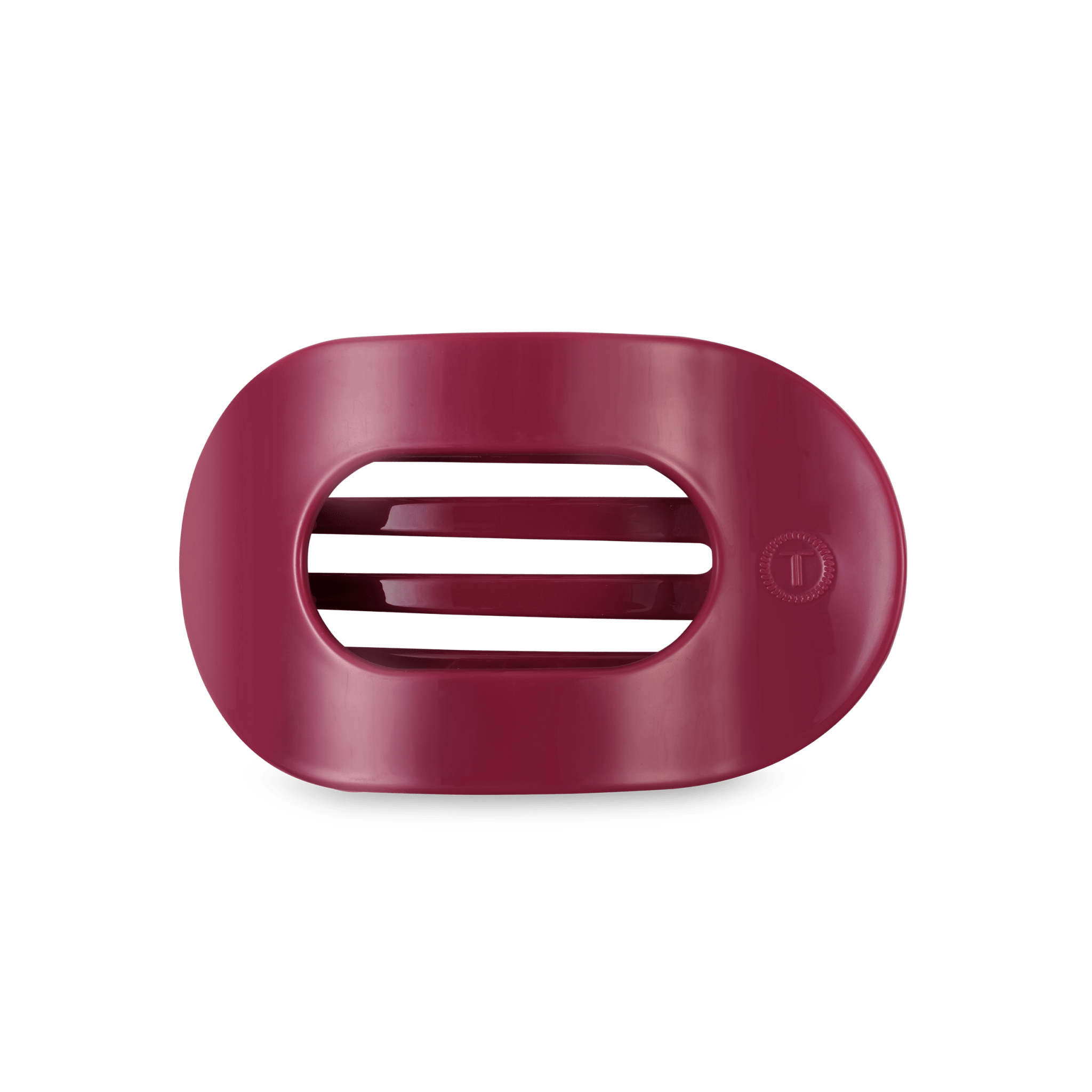 Flat Round Hair Clip - Medium - Wild Side Hair Accessories Teleties