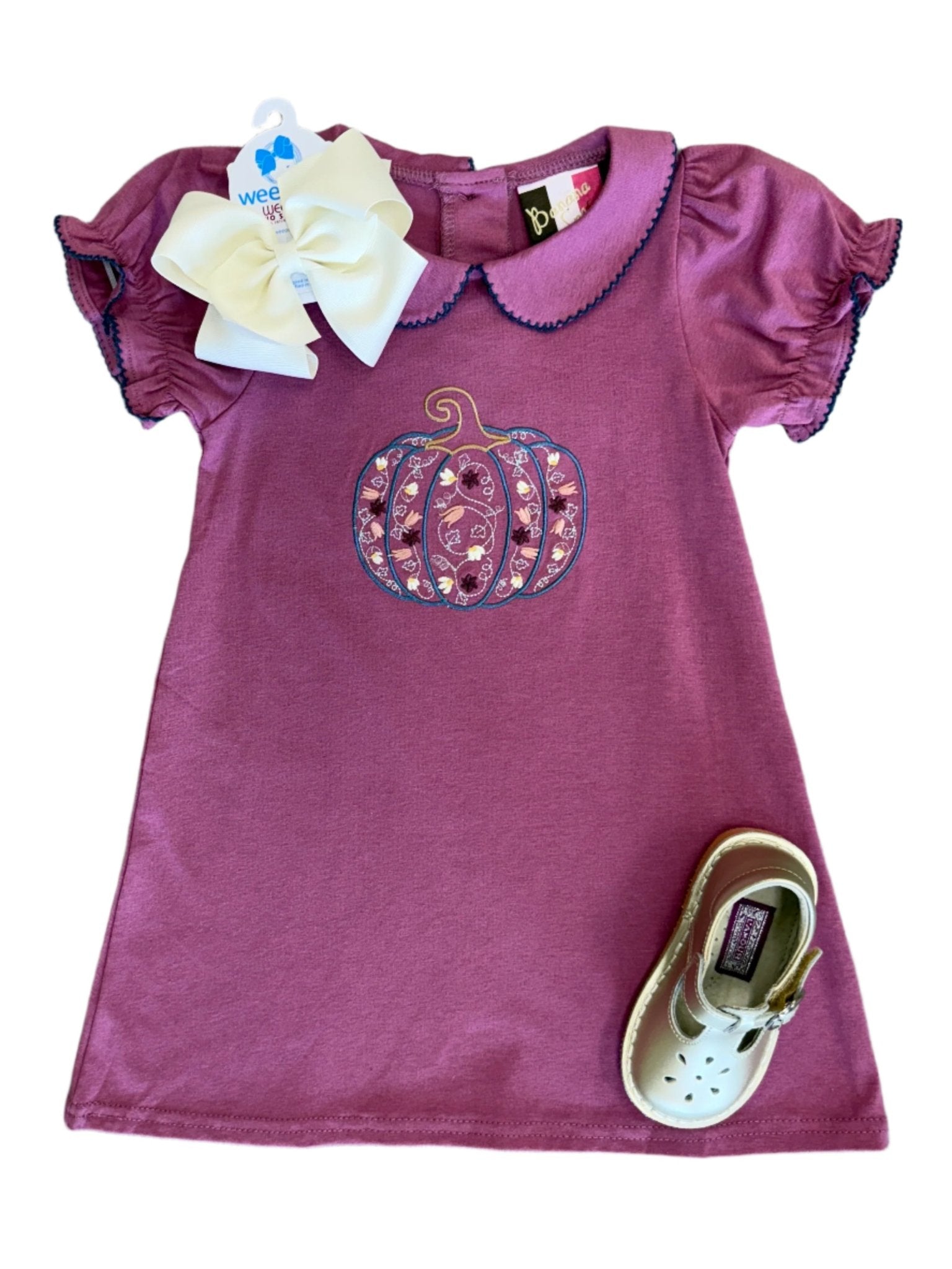 Floral Pumpkin Dress Girls Play Dresses Banana Split