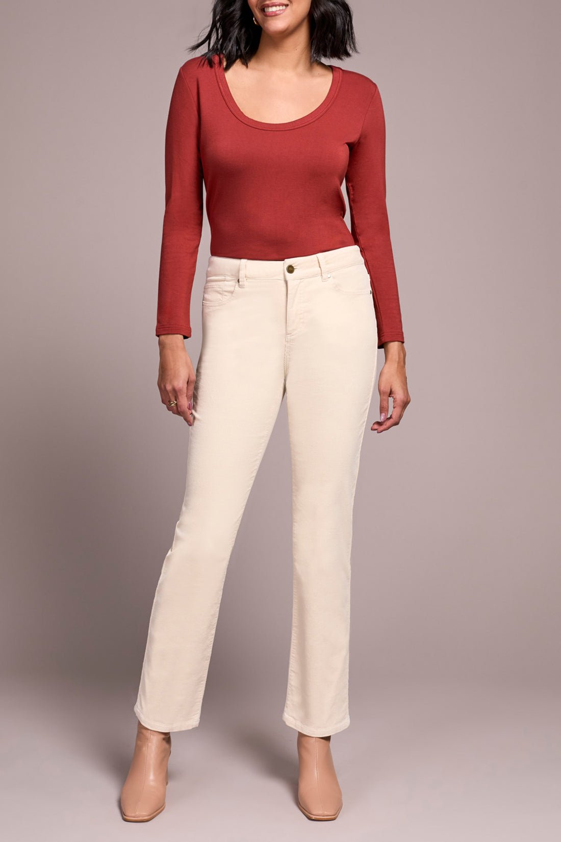 Fly Front 5 Pocket Pant - Moonstone Pants Tribal
