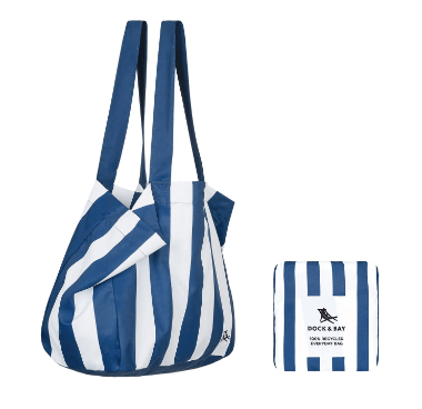 Foldaway Tote Bag - Whitsunday Blue Self-Care Dock & Bay
