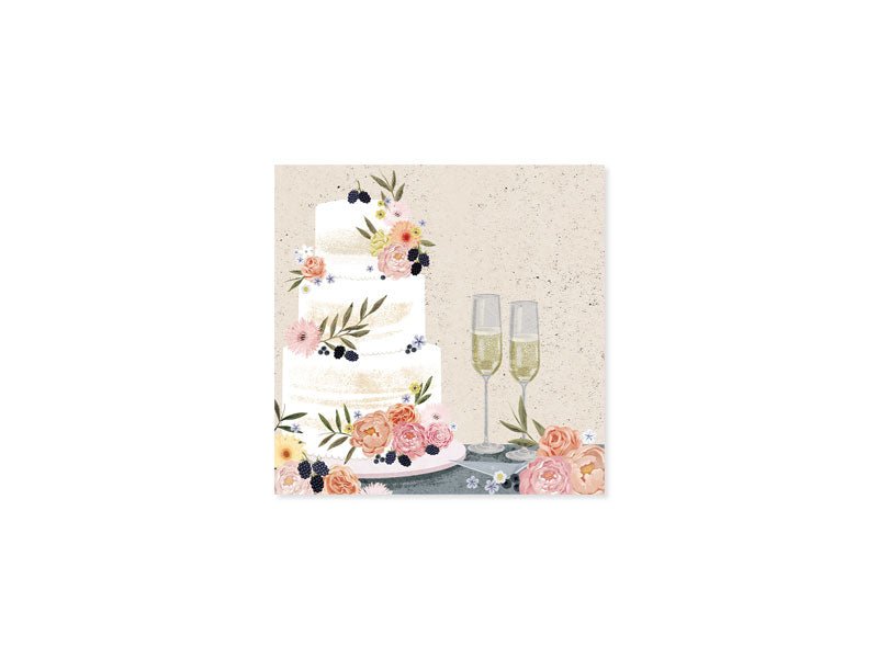 Fondant Cake Greeting Card Paper Goods Up With Paper