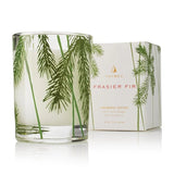 Frasier Fir Votive Candle - Pine Needle Design Seasonal Thymes