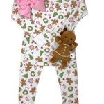 Frosted Wonderland Toddler L/S Pajamas - Pink - Sugar Babies Children's Boutique/Meg's Shoppe
