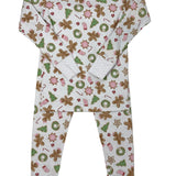Frosted Wonderland Toddler L/S Pajamas - Pink - Sugar Babies Children's Boutique/Meg's Shoppe