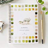 Garden Watercolor Workbook Books Emily Lex Studio