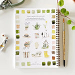Garden Watercolor Workbook Books Emily Lex Studio