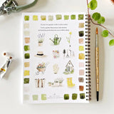 Garden Watercolor Workbook Books Emily Lex Studio