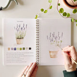 Garden Watercolor Workbook Books Emily Lex Studio