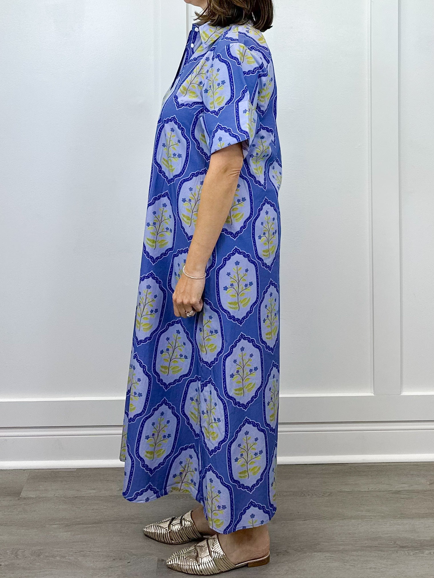 Gibbons Dress - Dusty Trellis Long Dresses Livro