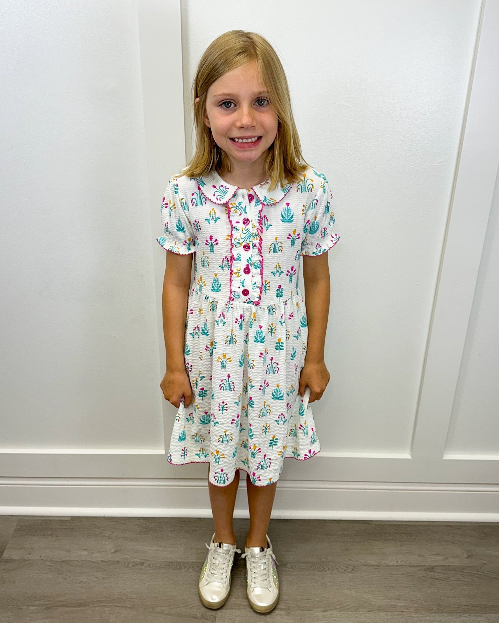 Girls Botanical Garden Dress Girls Play Dresses Finding Foxtale