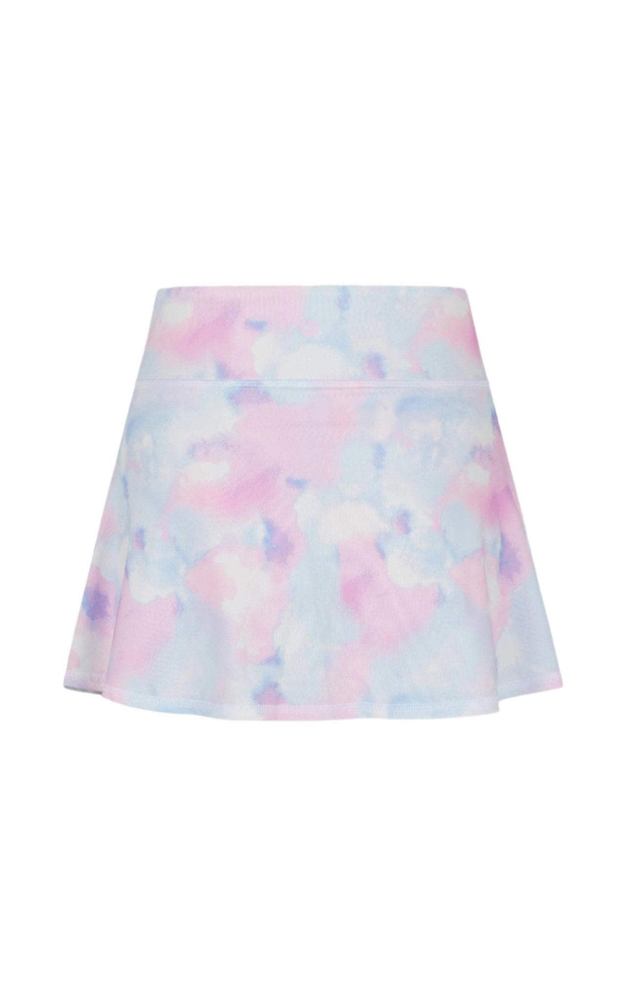 Girls Criss Cross Skort - Smudge Tie Dye Girls Skirts + Bloomers 90 Degree by Reflex
