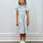 Girls Flounce Dress - Willow Floral Girls Occasion Dresses Funtasia Too