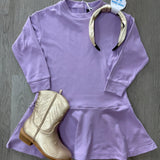 Girls Margie Dress - Lilac Girls Play Dresses Duffield Lane