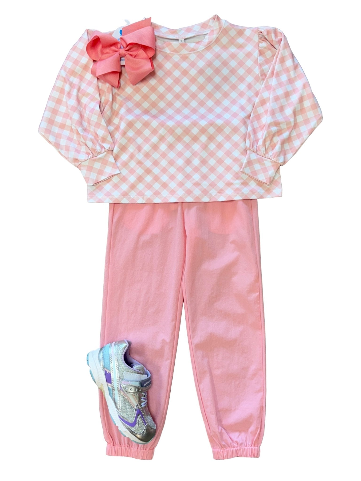 Girls Performance Joggers - Pink Girls Pants + Leggings Honesty