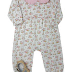 Girls Pumpkins Pima Romper Girls Bubbles + Rompers Baby Loren