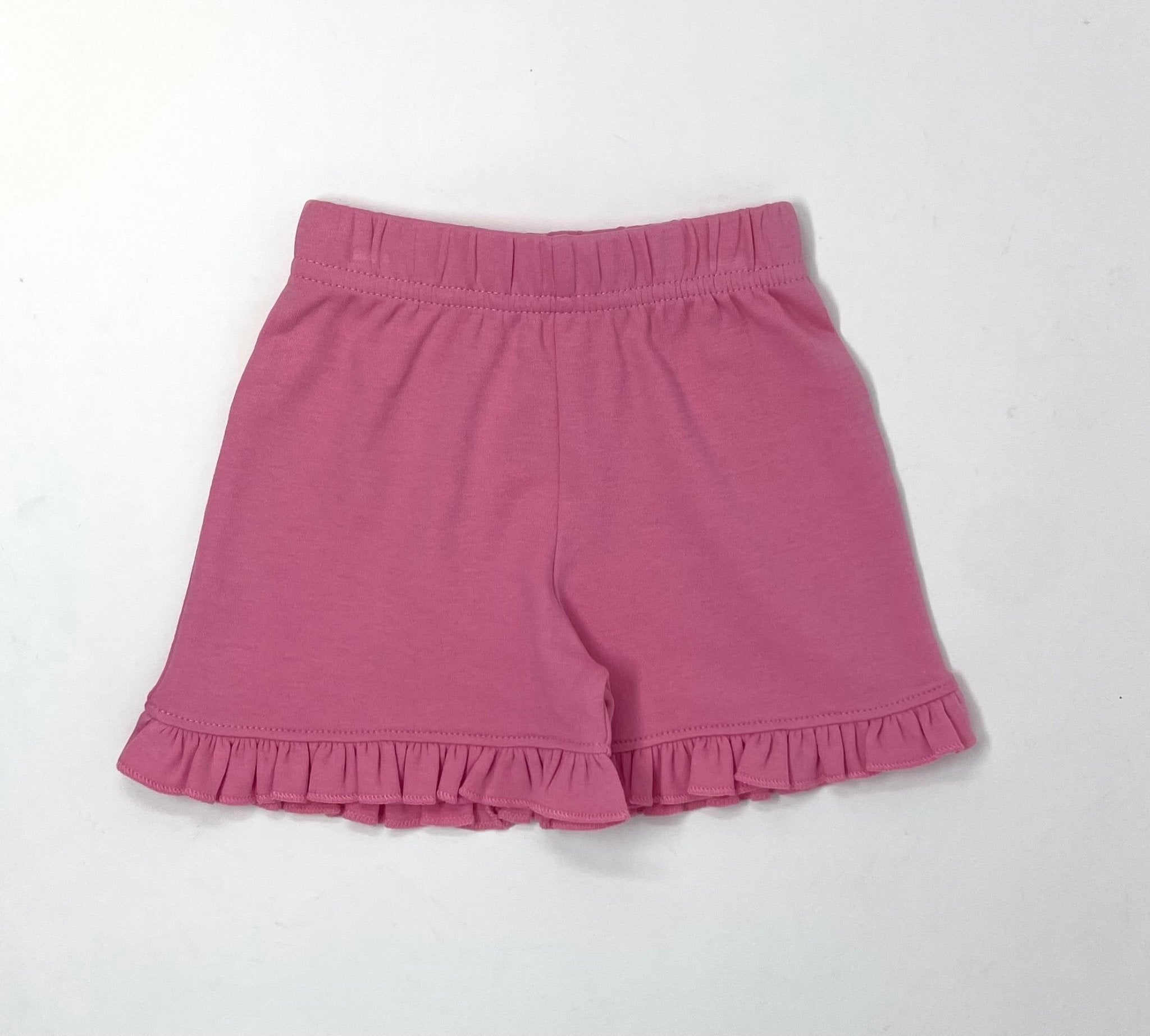Girl's Ruffled Shorts - Lt. Bubblegum Girls Shorts Luigi