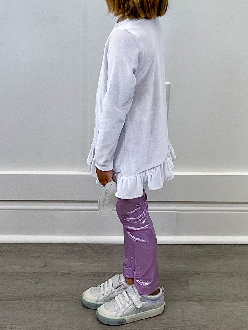 Girls Sparkly Pink Leggings Girls Pants + Leggings Funtasia Too