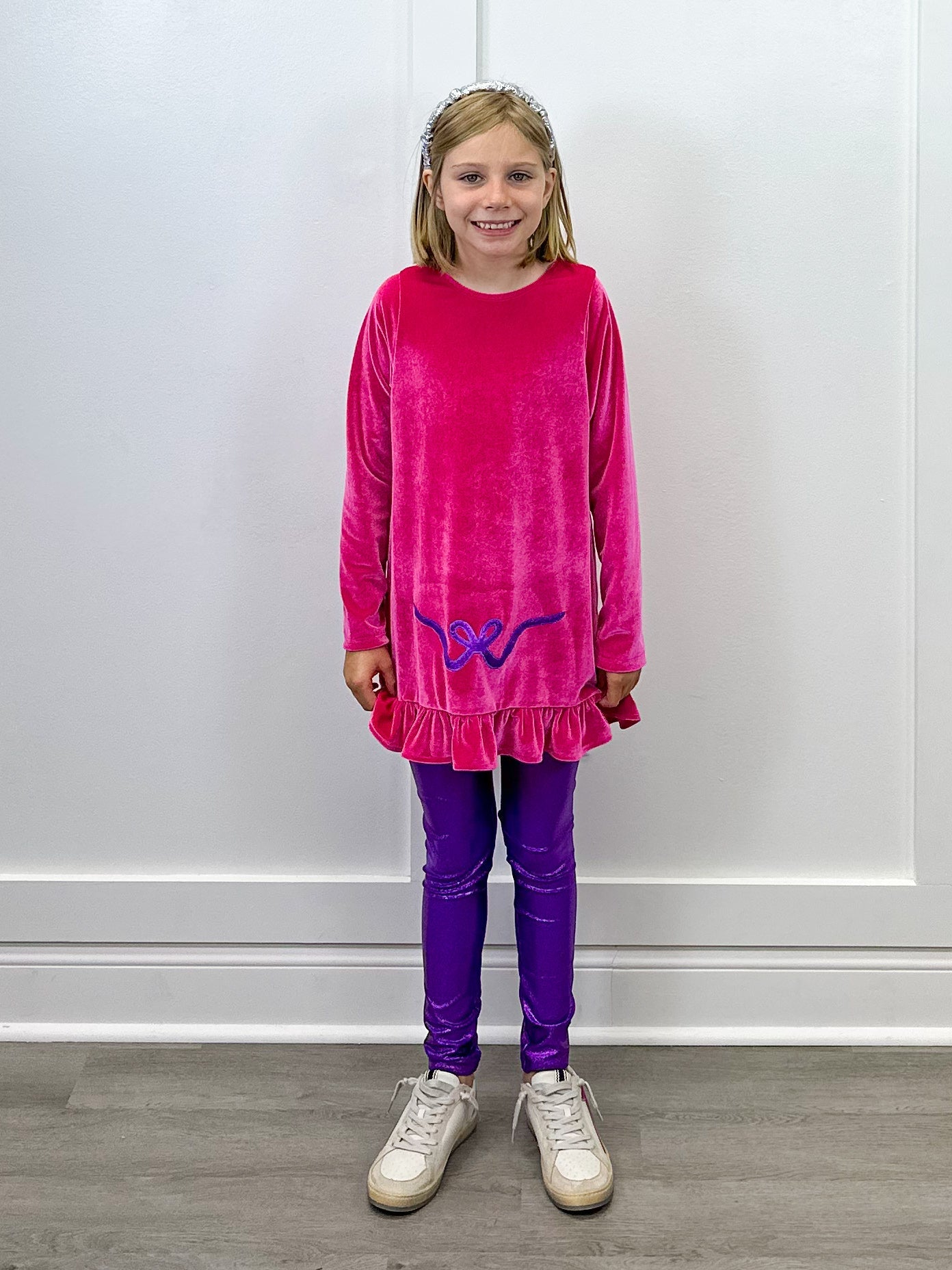 Bow Baby Doll Top Girls Tops + Tees Funtasia Too