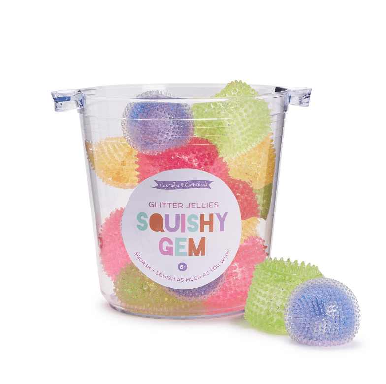 Glitter Jellies Squishy Gem Toys Cupcakes & Cartwheels