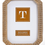 Gold Mesh Octagon Photo Frame - 5x7 Home Decor Two's Company