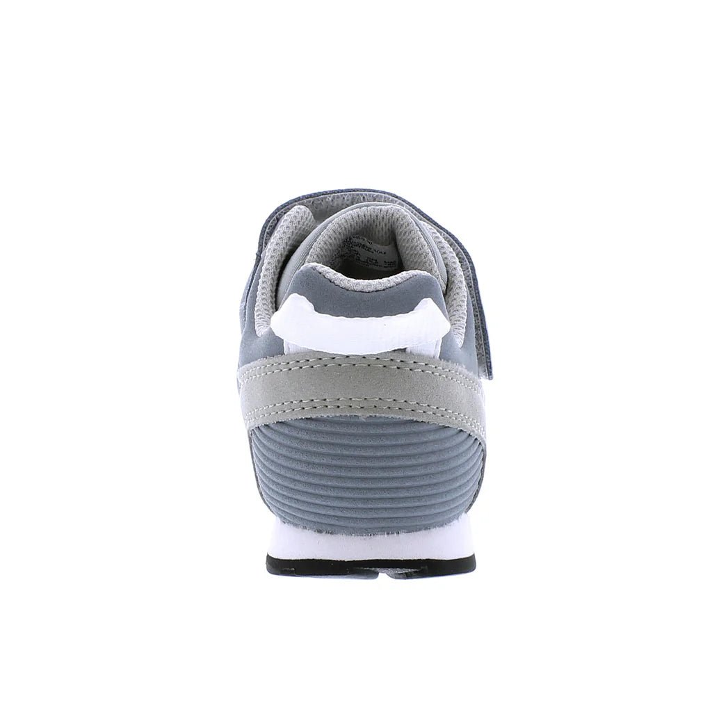 Gray/White Racer Girls Shoes Tsukihoshi