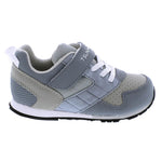 Gray/White Racer Girls Shoes Tsukihoshi